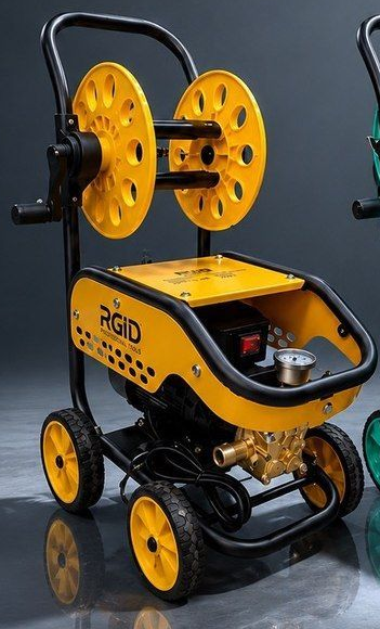 کارواش 350 بار دینامی چرخدار صنعتی برند RGIT